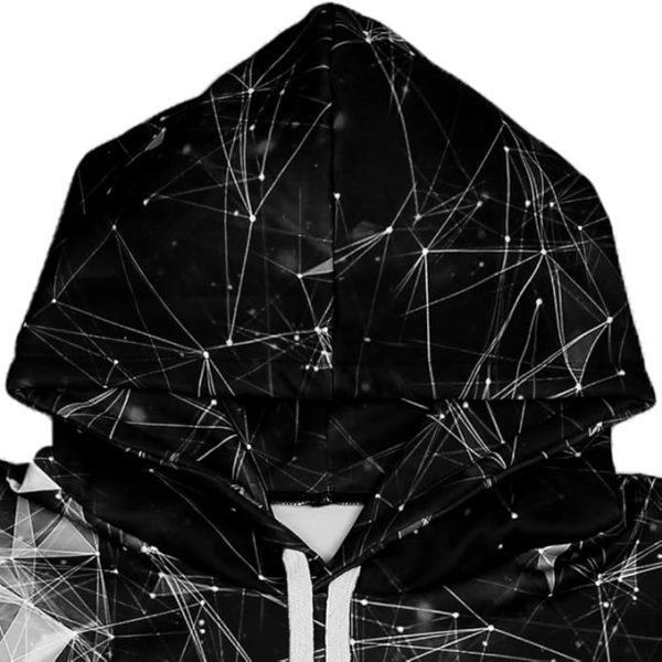 sanatty Unisex Hoodies 3D Print Galaxy Pullover Hooded Sweatshirt Hoodies with Big Pockets for Teen Men, Teen Boy, Women - Image 4
