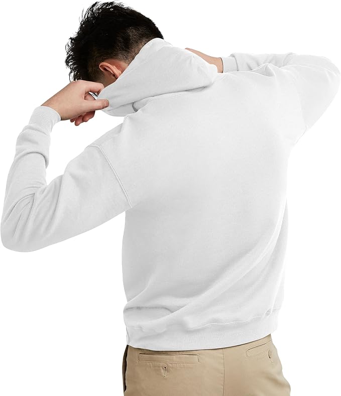 Men's EcoSmart Fleece Hoodie Sweatshirt - Image 2