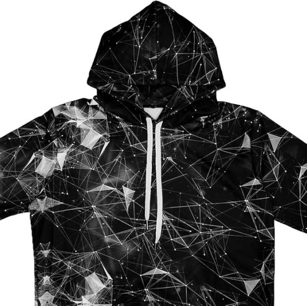 sanatty Unisex Hoodies 3D Print Galaxy Pullover Hooded Sweatshirt Hoodies with Big Pockets for Teen Men, Teen Boy, Women - Image 3