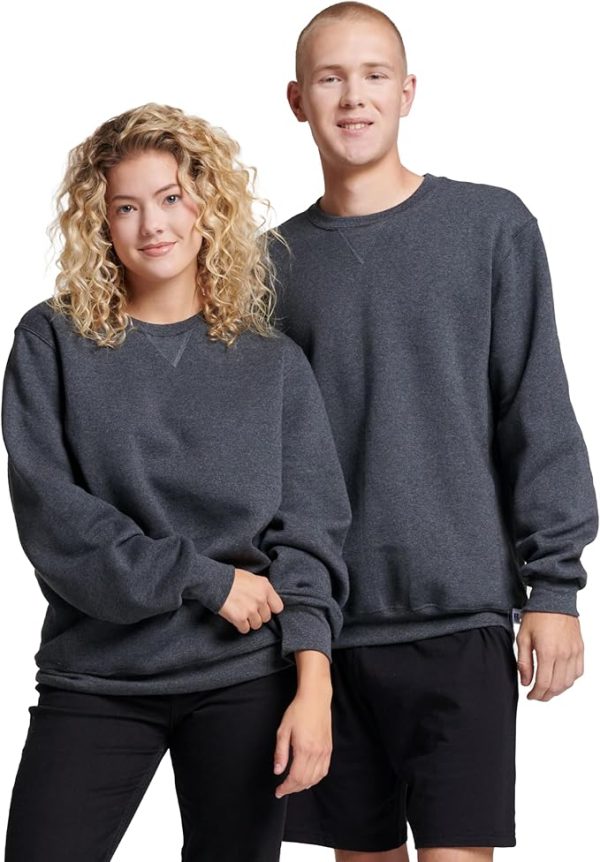 Russell Athletic Men's Dri-Power Fleece Sweatshirts, Moisture Wicking, Cotton Blend, Relaxed Fit, Sizes S-4x