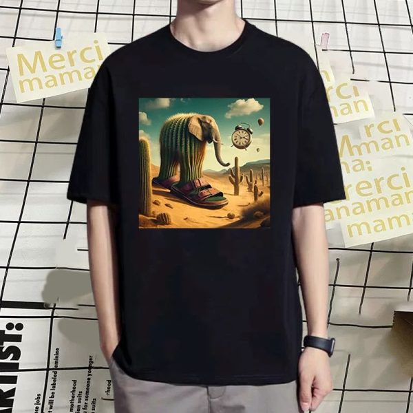 Direct-Injection Non-Printed T-Shirt - Image 2