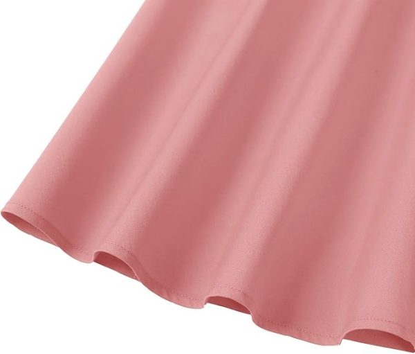 Women's 1950s Retro Vintage Spaghetti Strap Cocktail Swing Dresses with Pockets - Image 2