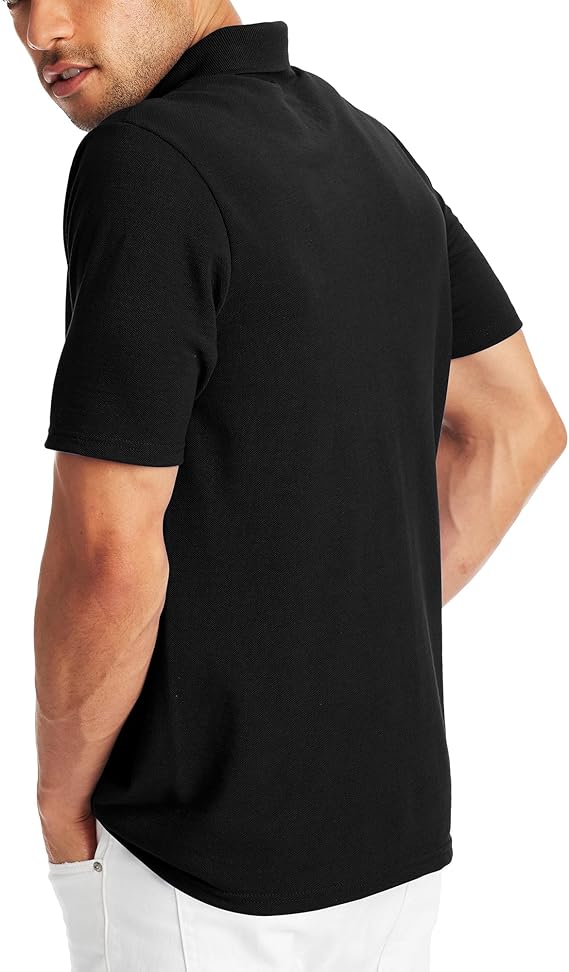 Pure Cotton Summer Round Neck Polo T-Shirt - Image 2
